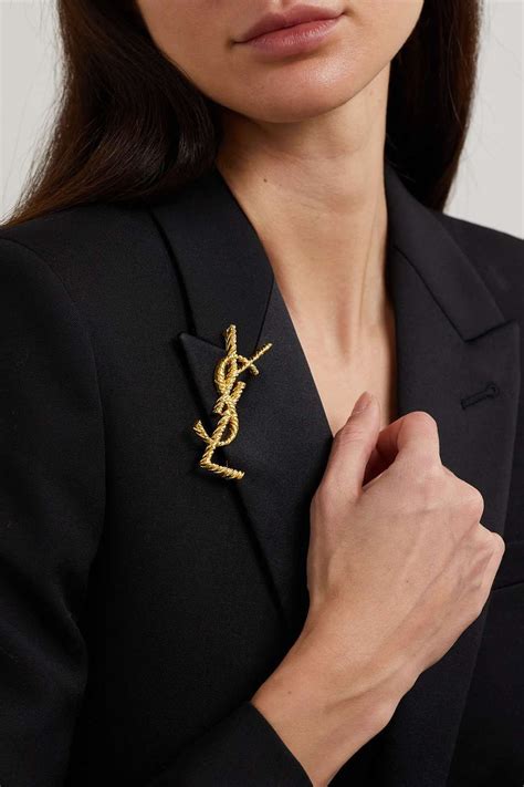 ysl brooch cheap|YSL brooch price.